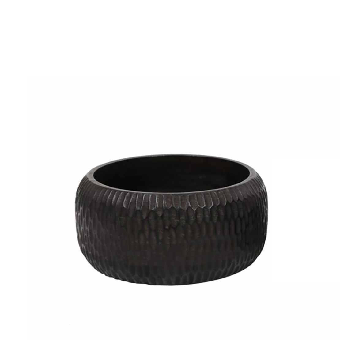 MORK L BOWL WOOD MANGO BLACK D30xH14cm IN