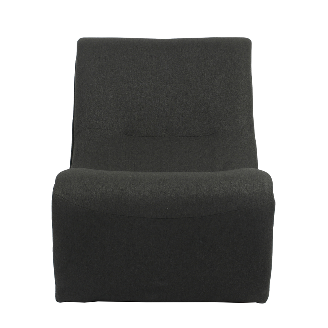 FLOW ARMCHAIR FABRIC GREY DARK METAL E1 PRC