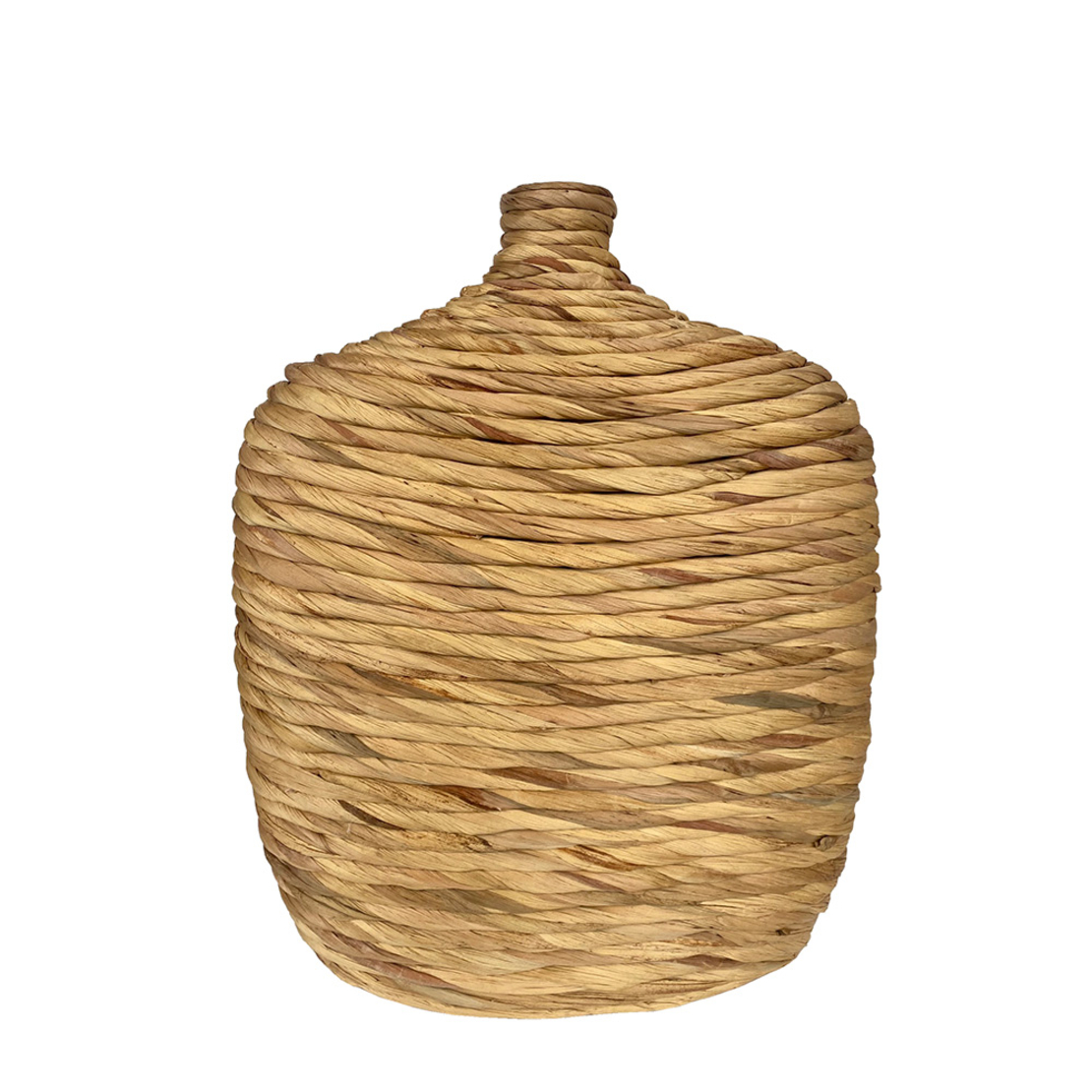 IOS VASE BAMBOO SEAGRASS NATURAL 35x35xH43cm VN