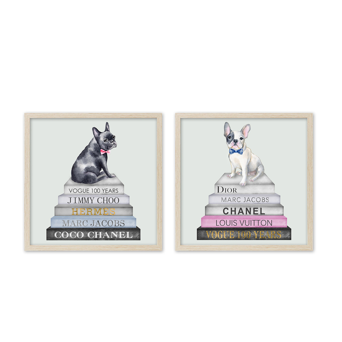 PEROS PAINTING SET 2PCS MDF MULTICOLOR PAPER FRAME