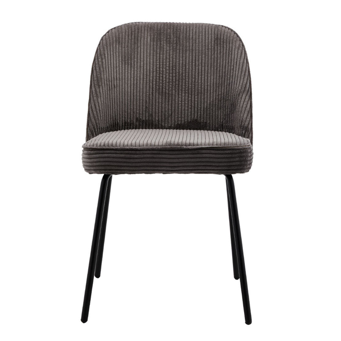 VOTSALO CHAIR FABRIC GREY METAL BLACK E1 PRC