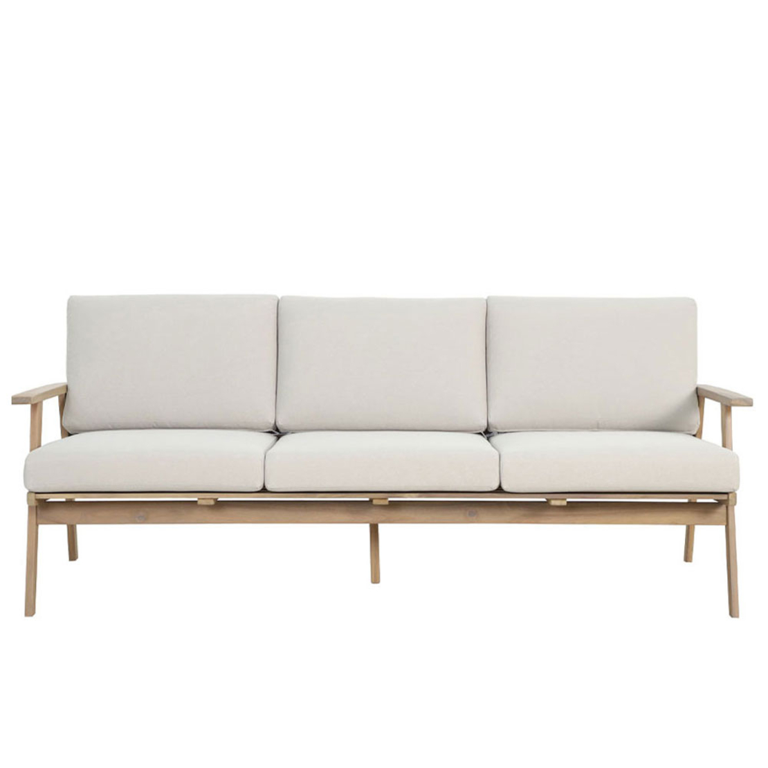 ETOILE LOUNGE SET 1+2+1 WOOD ACACIA NATURAL BEIGE