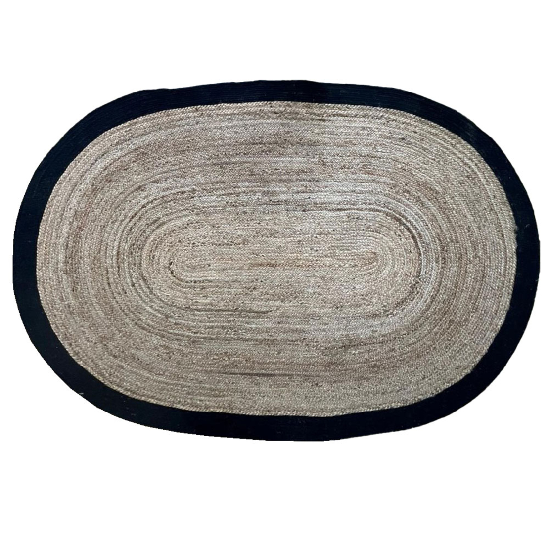 SHYLA CARPET OVAL BLACK 200x300cm IN