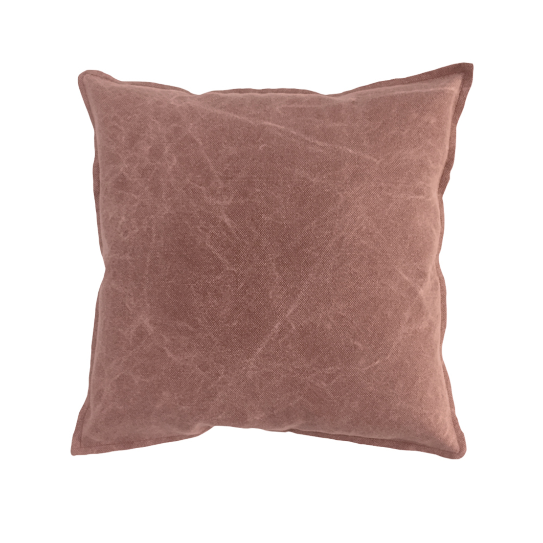 ROCK DECOR CUSHION FABRIC DUSTY PINK 45x45 IN