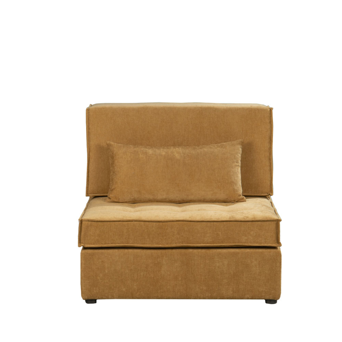MEXICO ARMCHAIR EASY CLEAN FABRIC MUSTARD E1 EU