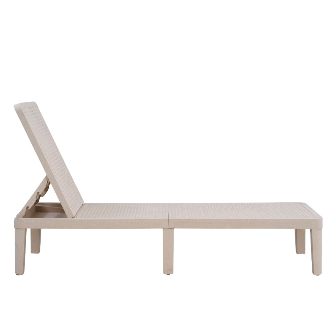 SEAGULL SUNBED PP TERRAZZO 191x55x29 PRC