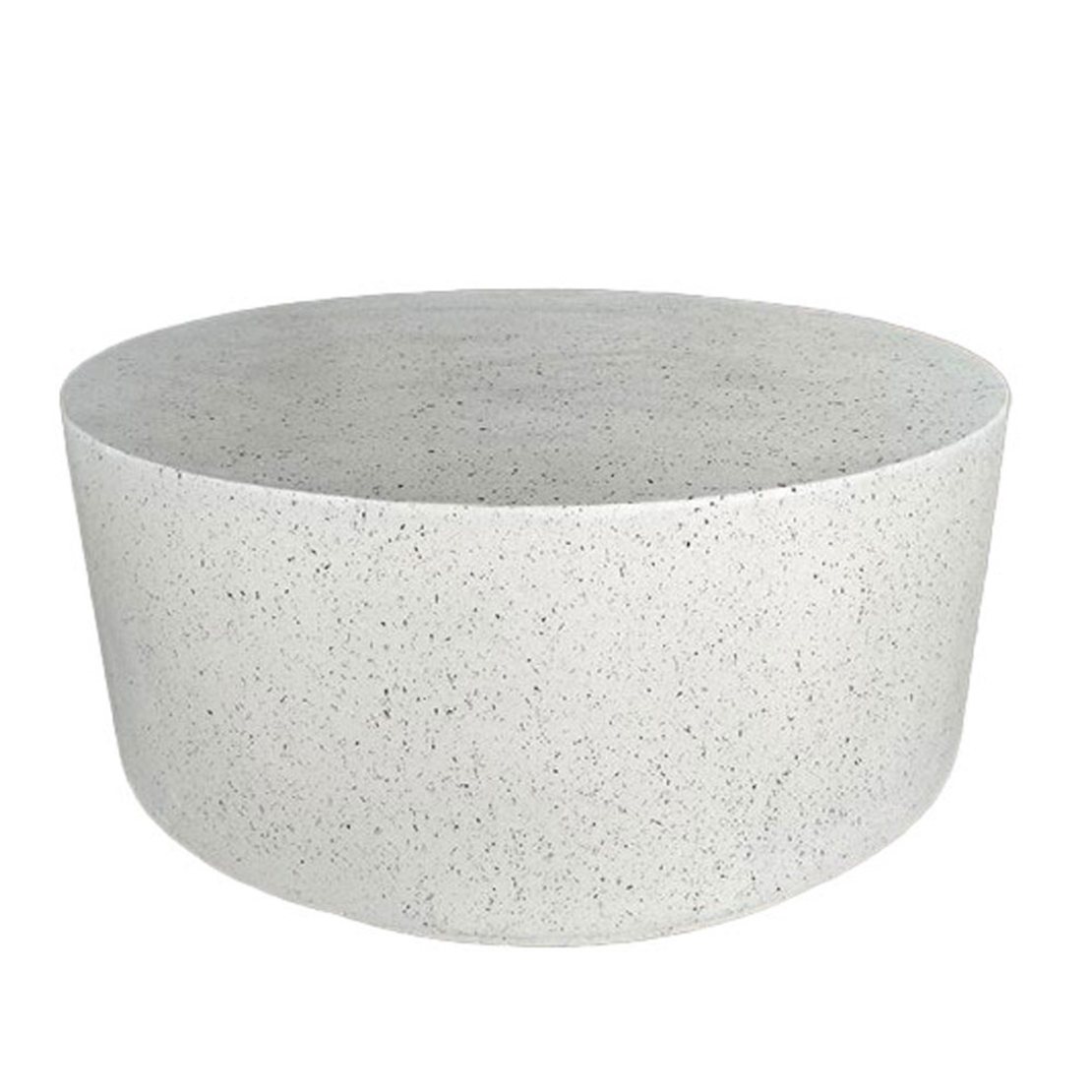 WHEEL SIDE TABLE MgO TERRAZZO 90x90xH41,5cm PRC