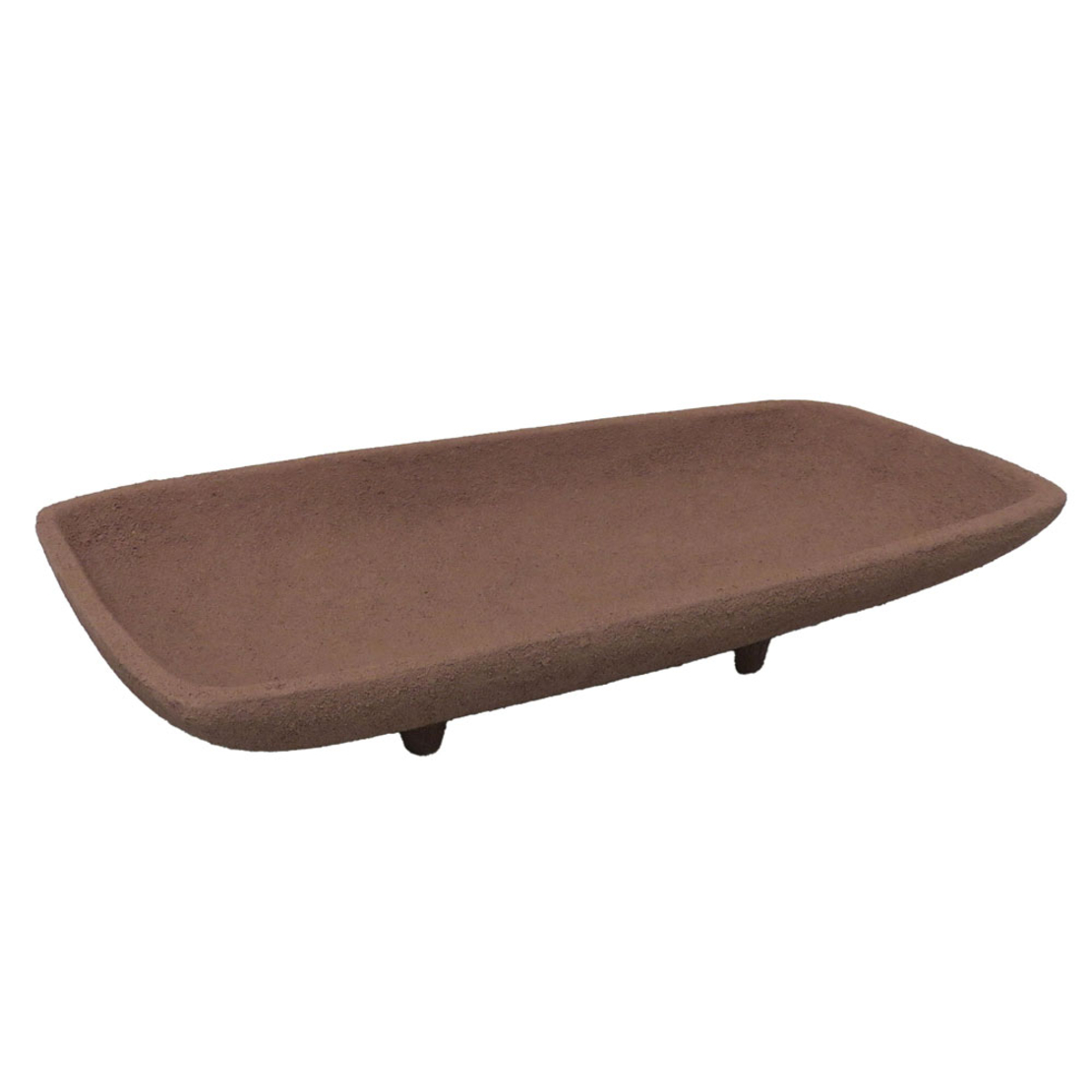 NATHEN TRAY DECORATIVE 27x15x5 ALUMINIUM BEIGE