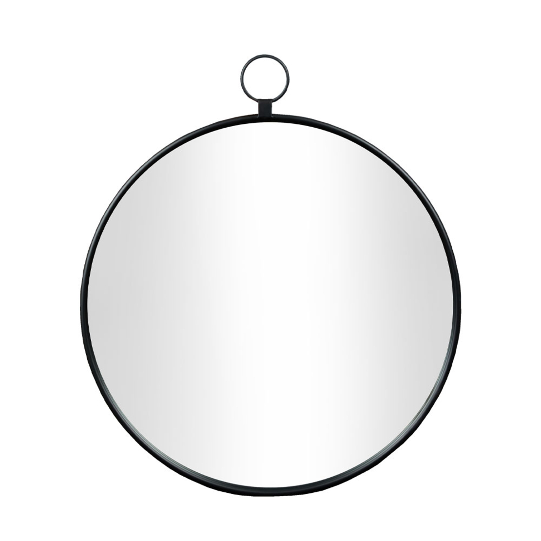 ETNA MIRROR METAL BLACK 59xH59cm E1 PRC