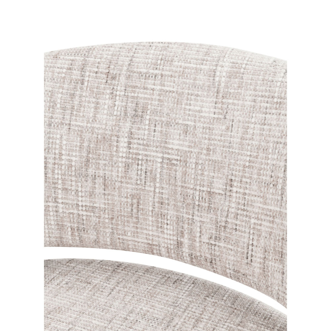 MORITZ ARMCHAIR FABRIC BEIGE METAL BLACK E1 PRC