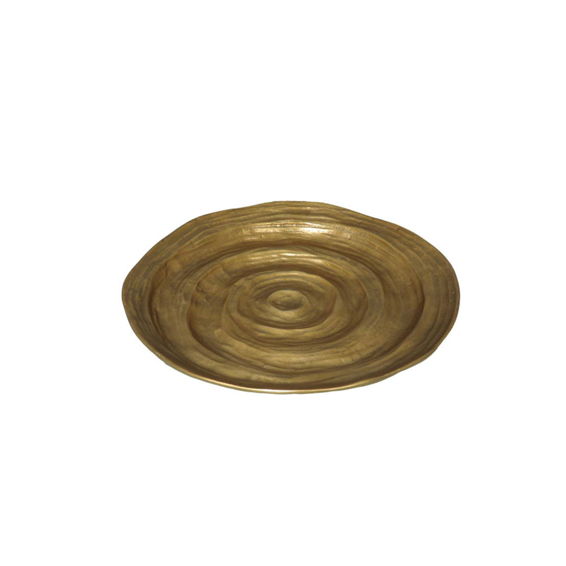 ARTIOM TRAY DECORATIVE 35x35x4 ALUMINIUM GOLD