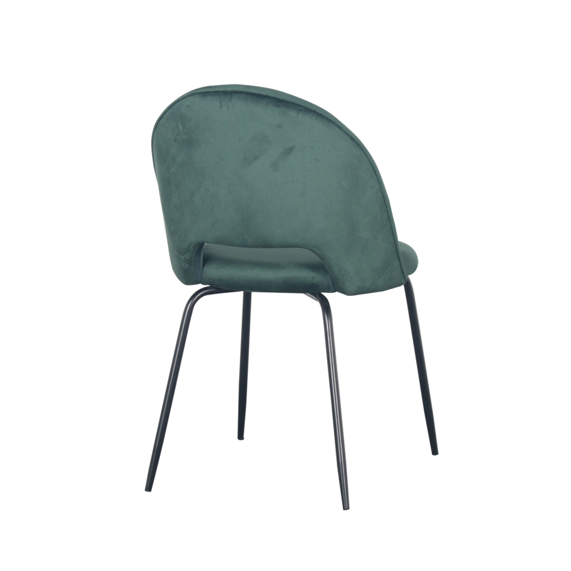 TOKYO CHAIR FABRIC GREEN DARK METAL BLACK E1 PRC