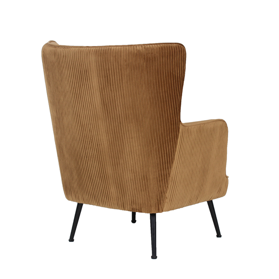 SERPATINA ARMCHAIR FABRIC GOLD METAL BLACK E1 PRC