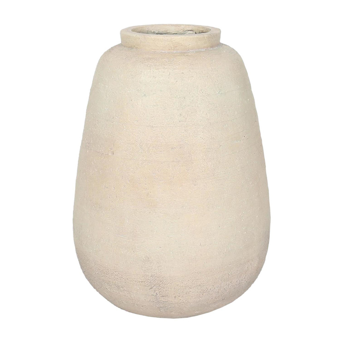 SIKINOS VASE MGO BEIGE 43x43xH61cm PRC