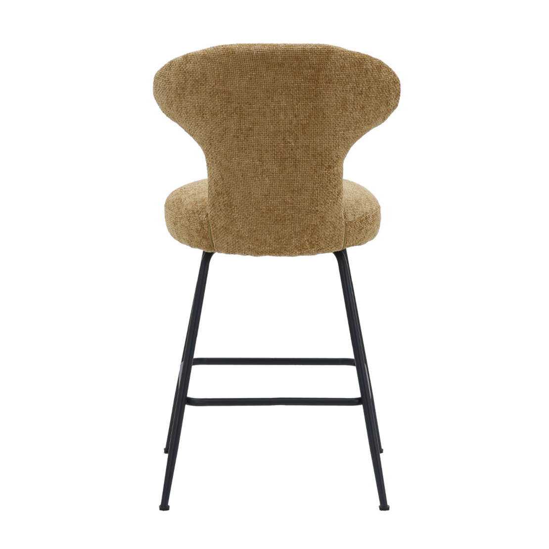 FUNGO STOOL BAR FABRIC LEMON METAL BLACK E1 PRC