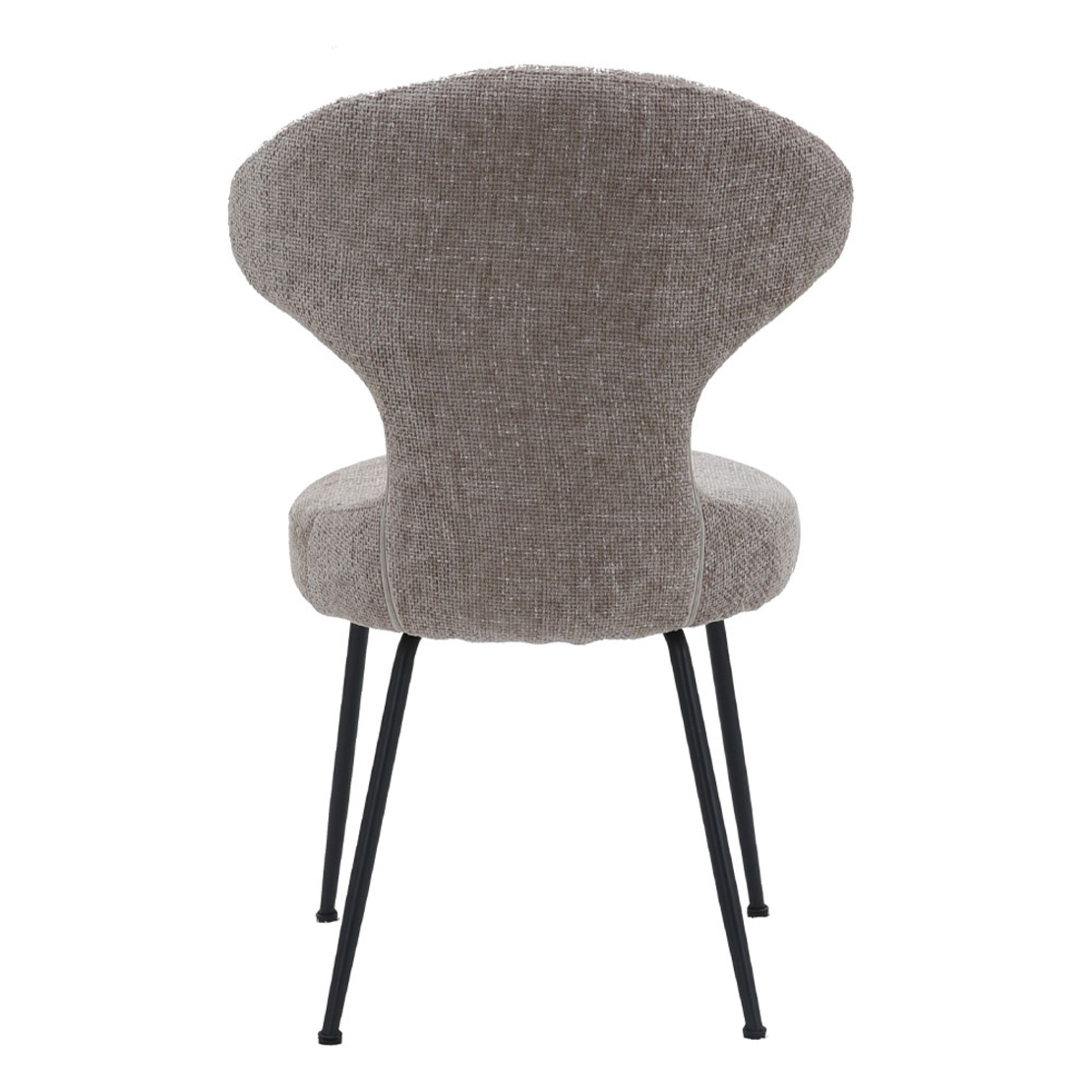 FUNGO CHAIR FABRIC BEIGE METAL BLACK E1 PRC