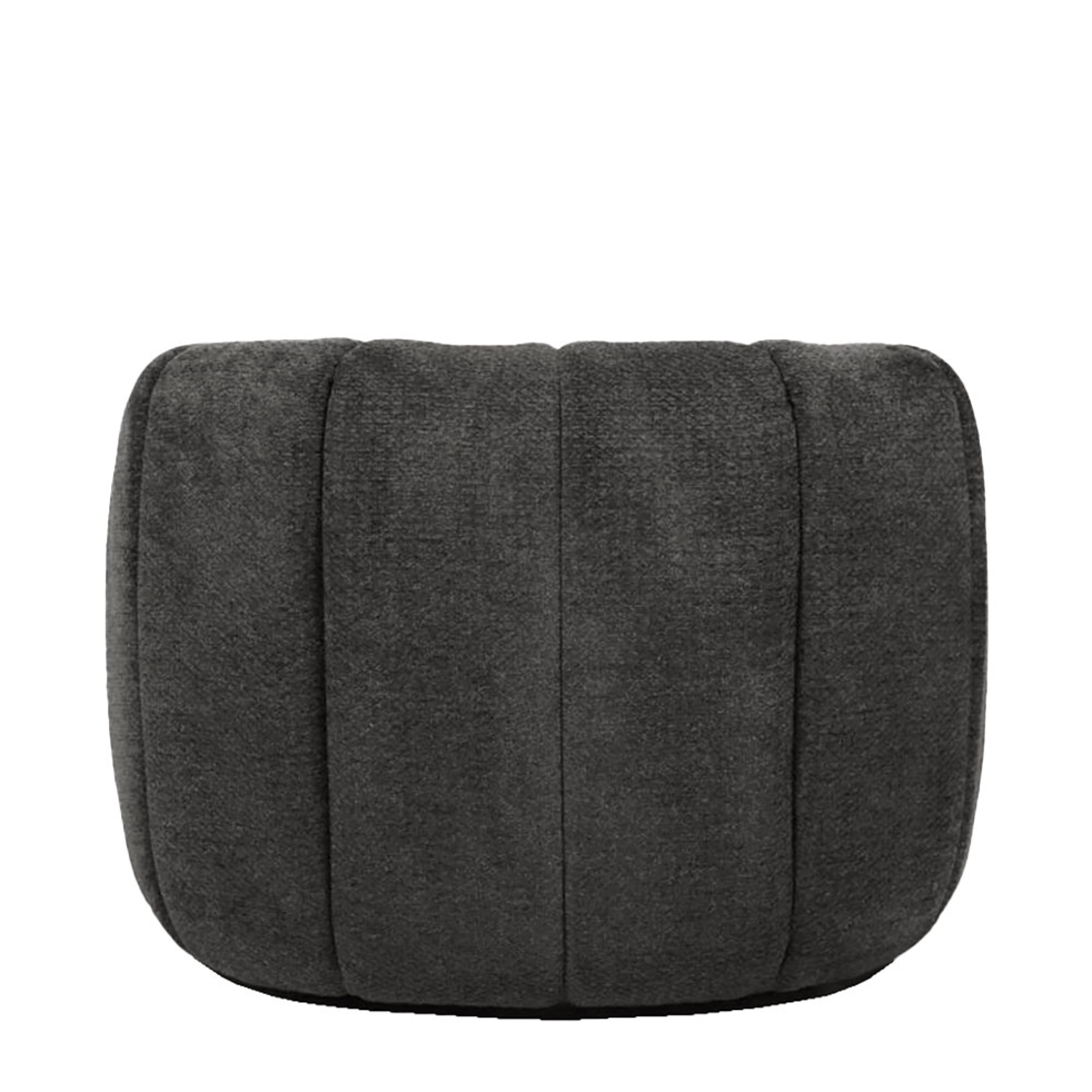 ASCOT ARMCHAIR SWIVEL FABRIC GREY METAL PRC