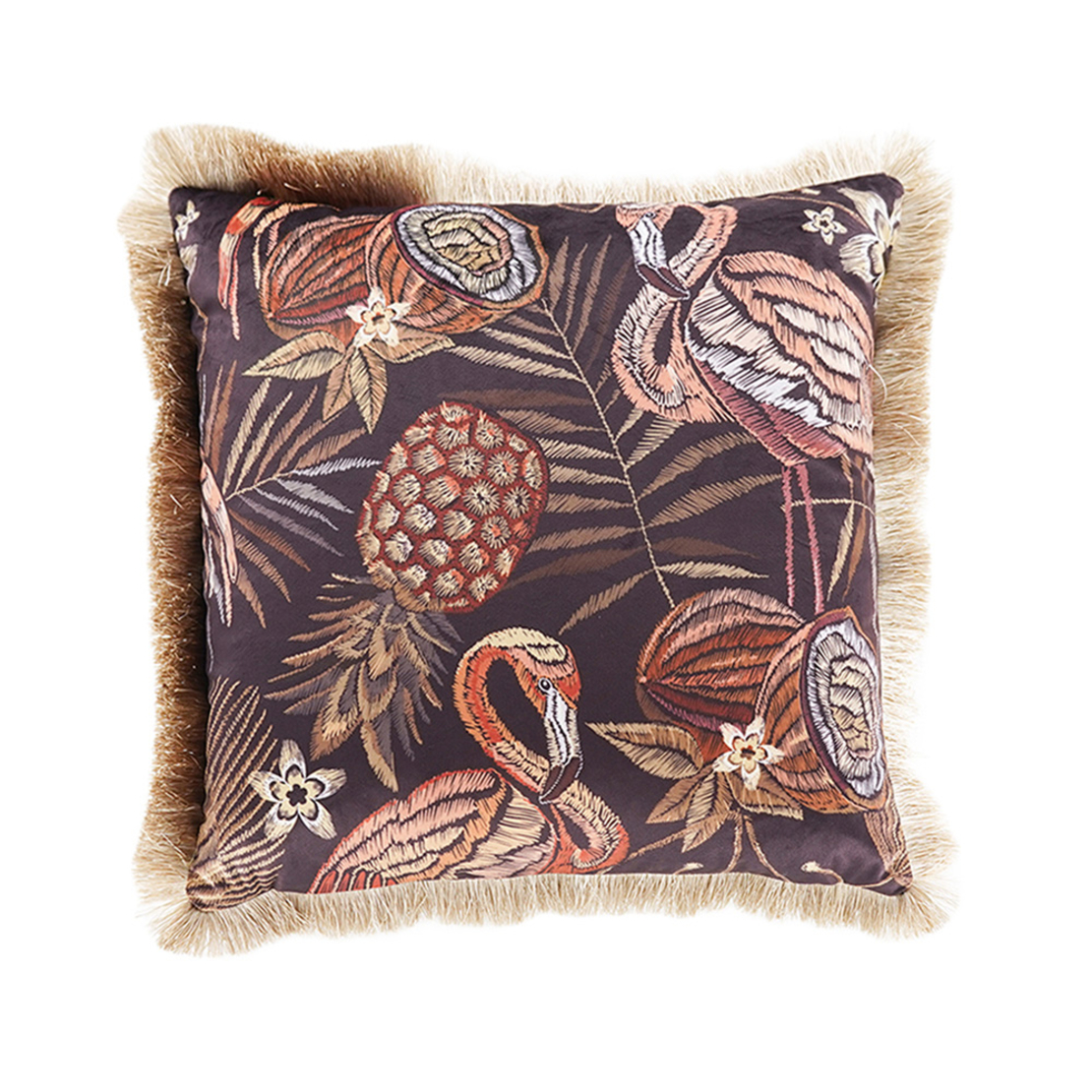FLAMINGO DECOR CUSHION FABRIC MULTICOLOR 45x45cm P