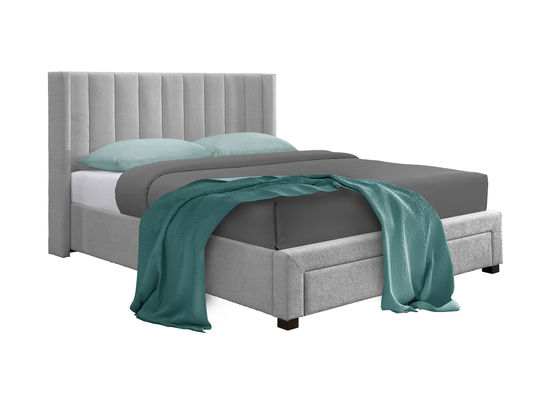 HIDE ME BED (FOR MATTRESS 160x200cm) FABRIC ELEPHANT LIGHT E1 MY