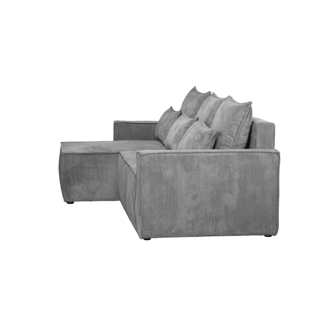 SAY SOFA BED REVERSABLE EASY CLEAN FABRIC GREY LIGHT E1 EU