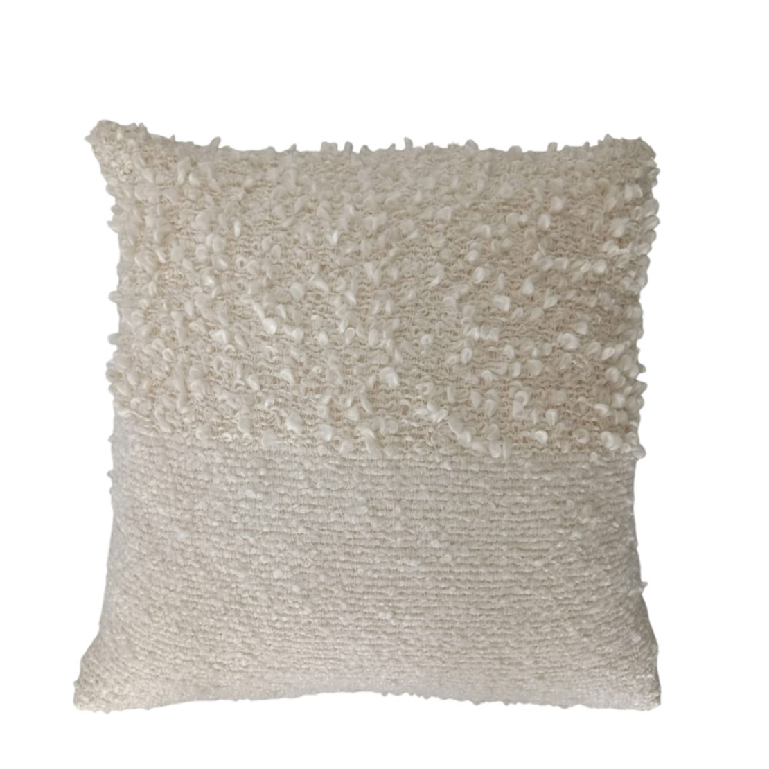 SIMPUL DECOR CUSHION 45x45 FABRIC WHITE POLYESTE