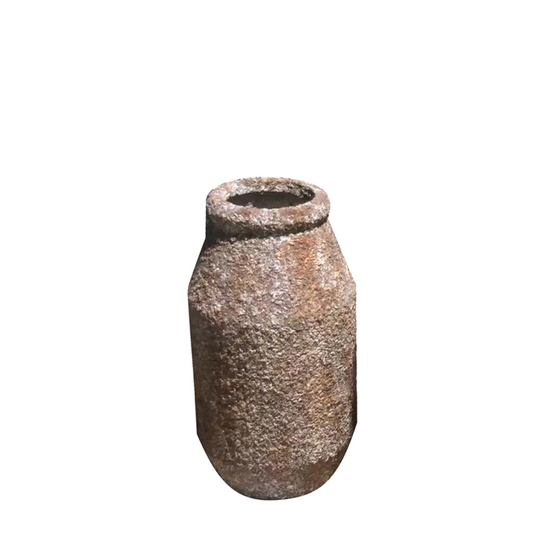 FOLEGANDROS PLANTER FLOOR BEIGE BROWN 34x34xH71cm