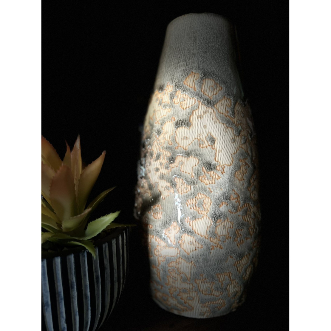 MINT VASE CERAMIC MINT D13,3xH34cm PRC