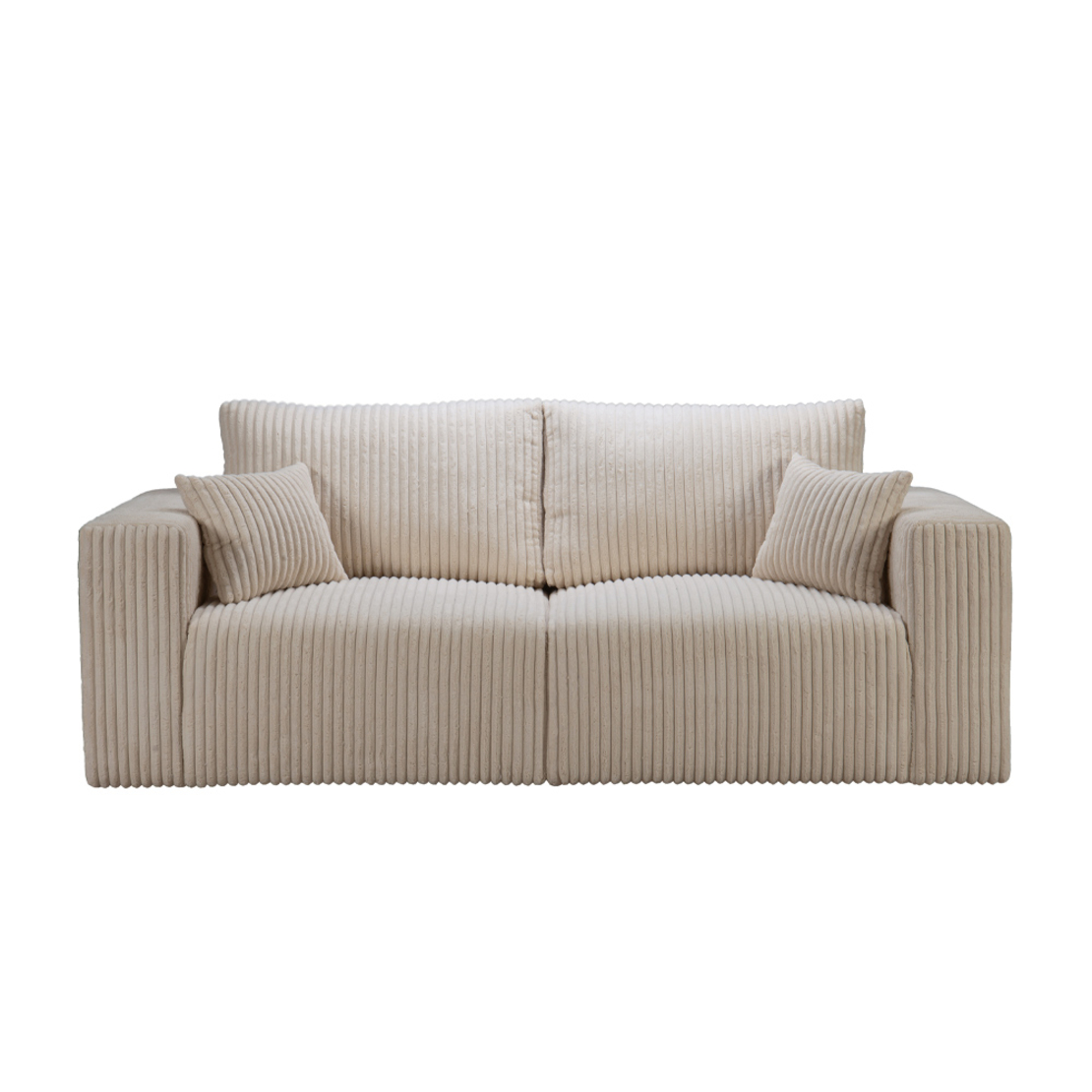 BULLET SOFA 3SEAT EASY CLEAN FABRIC OFF WHITE E1 EU