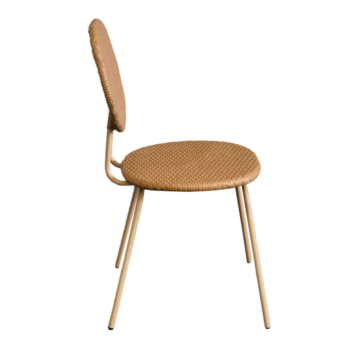 PRISMA CHAIR PE RATTAN NATURAL 47x56xH87cm PRC