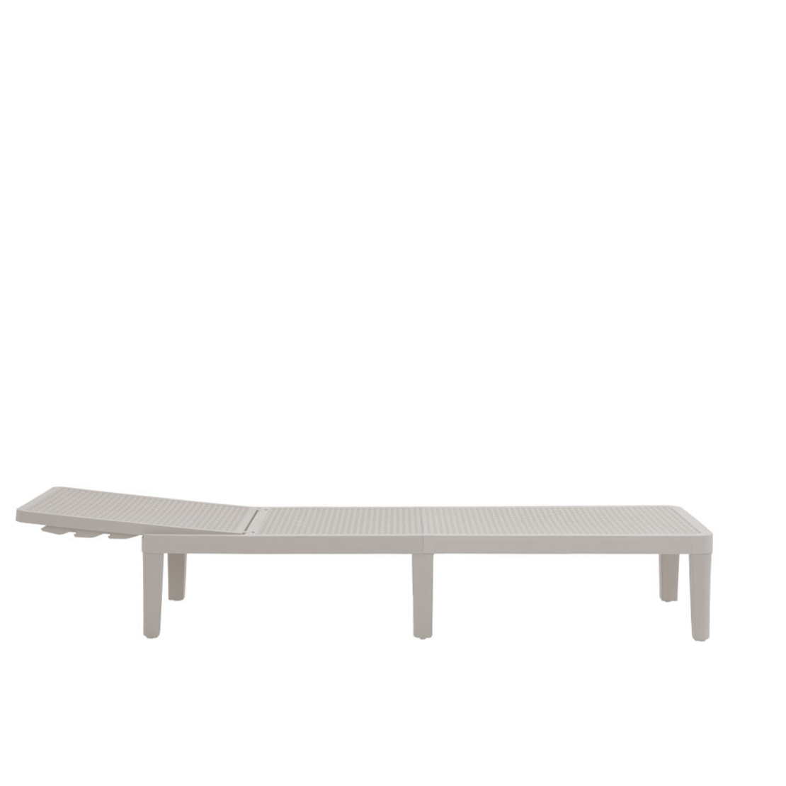 SEAGULL SUNBED PP GREY LIGHT 191x55x29 PRC