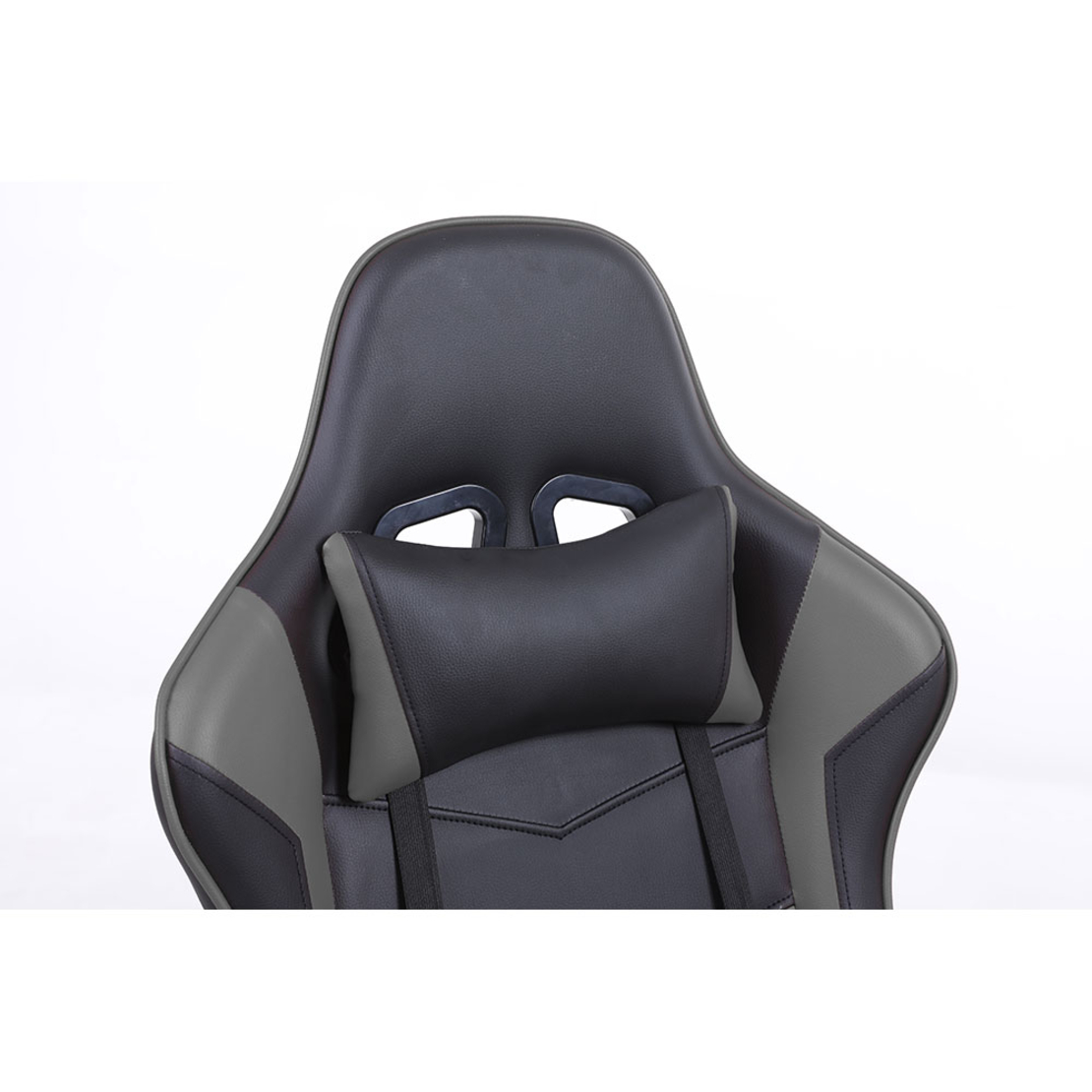 EXPLOR GAMING CHAIR DESK FABRIC BLACK METAL GREY METAL 50x71xΗ135cm PRC
