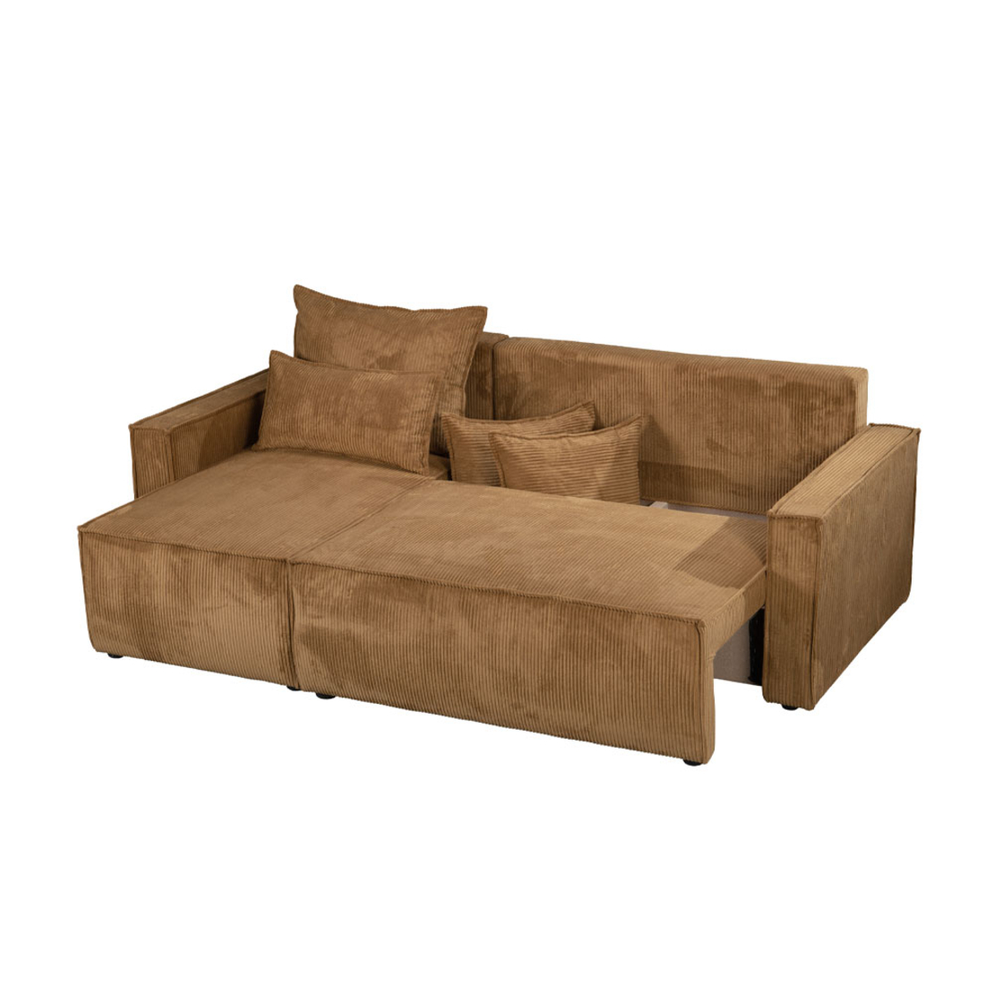 SAY SOFA BED REVERSABLE EASY CLEAN FABRIC CAMEL E1 EU