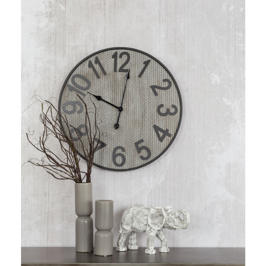 TERRA VASE CERAMIC GREY D8,5xH25cm PRC