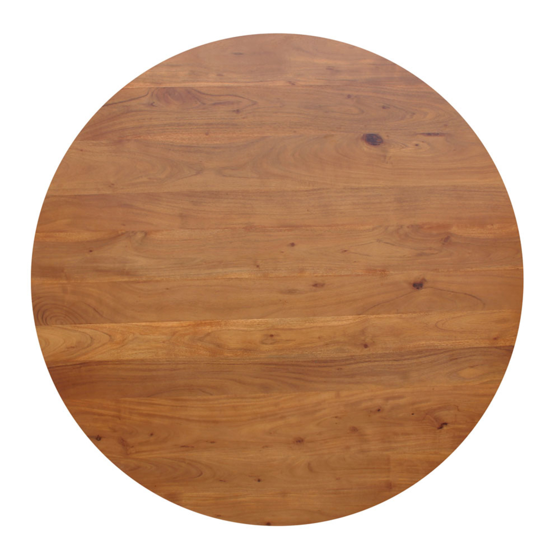 TWIST TABLE WOOD ACACIA WALNUT IN