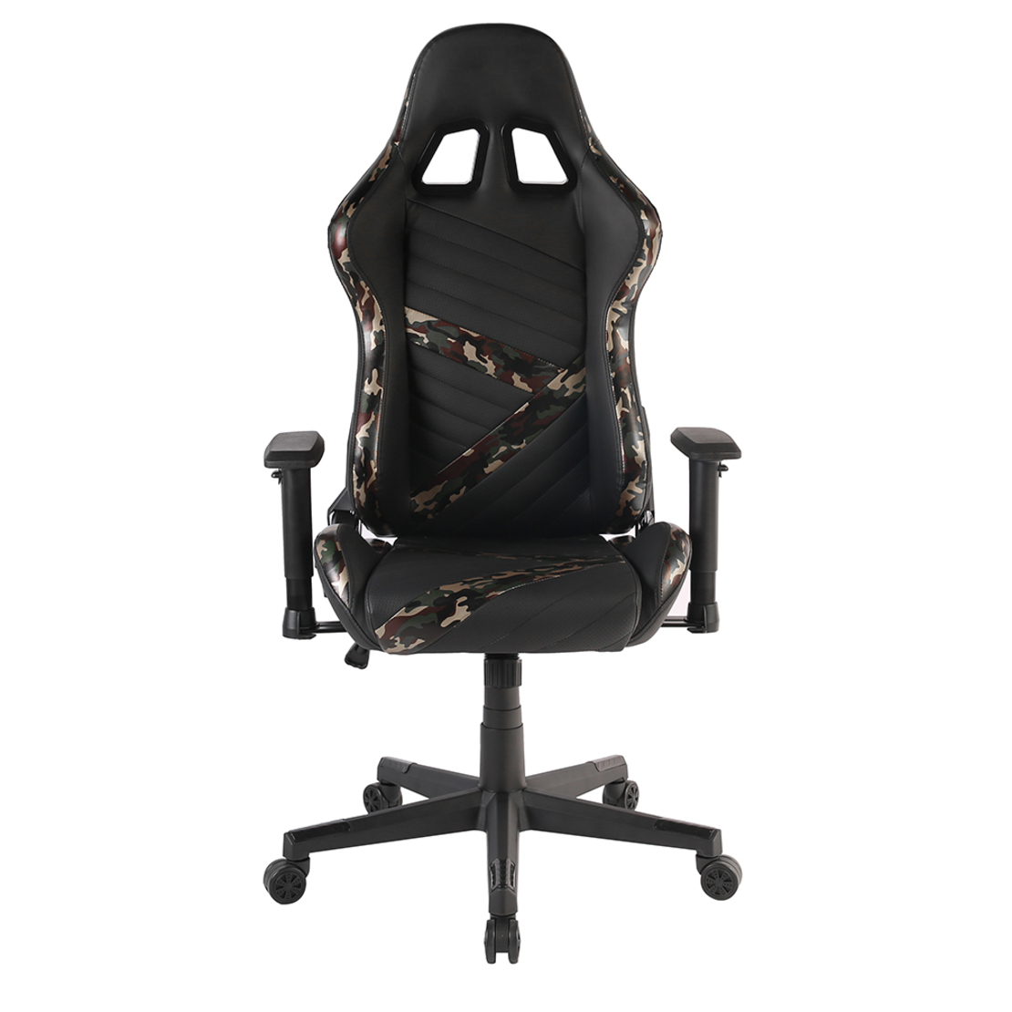 DYSKORD GAMING CHAIR DESK FABRIC BLACK WITH PATTERN NYLON METAL 50x74xH137cm PRC
