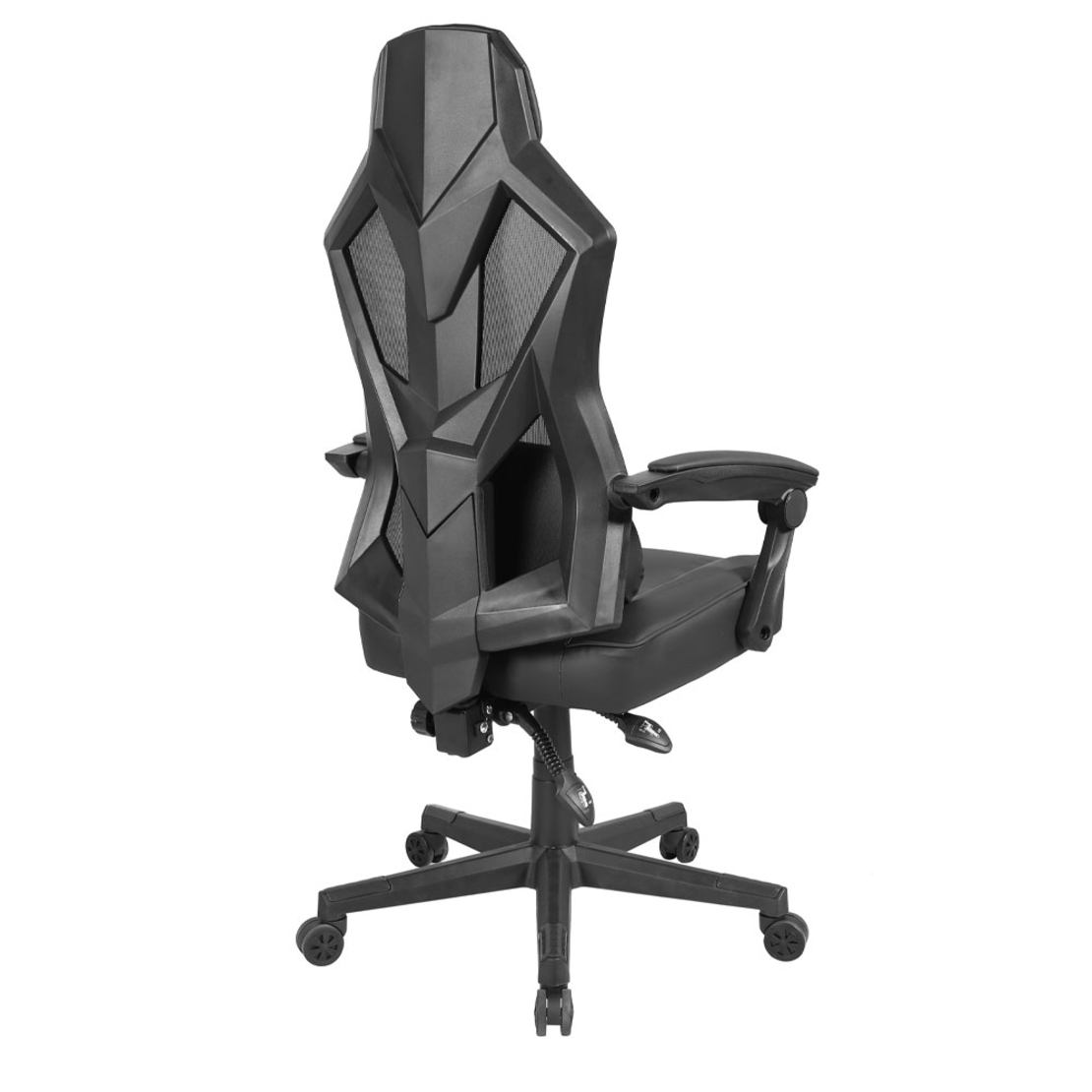 FUSION GAMING CHAIR DESK FABRIC BLACK NYLON PP 50x74xH137cm PRC