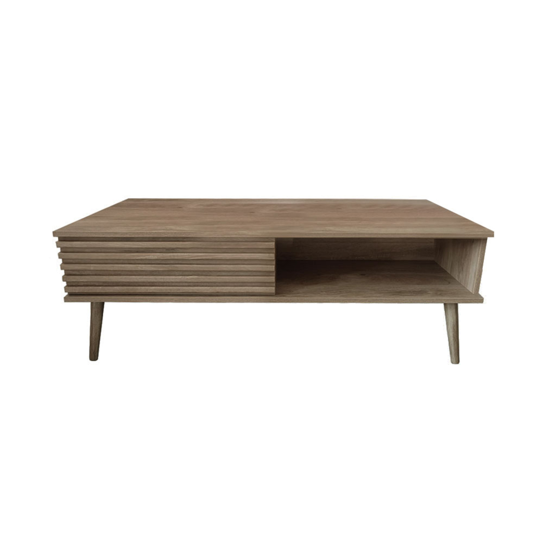 KIROS COFFEE TABLE 1DRAWER NATURAL 119x59xH41,5cm E1 PRC