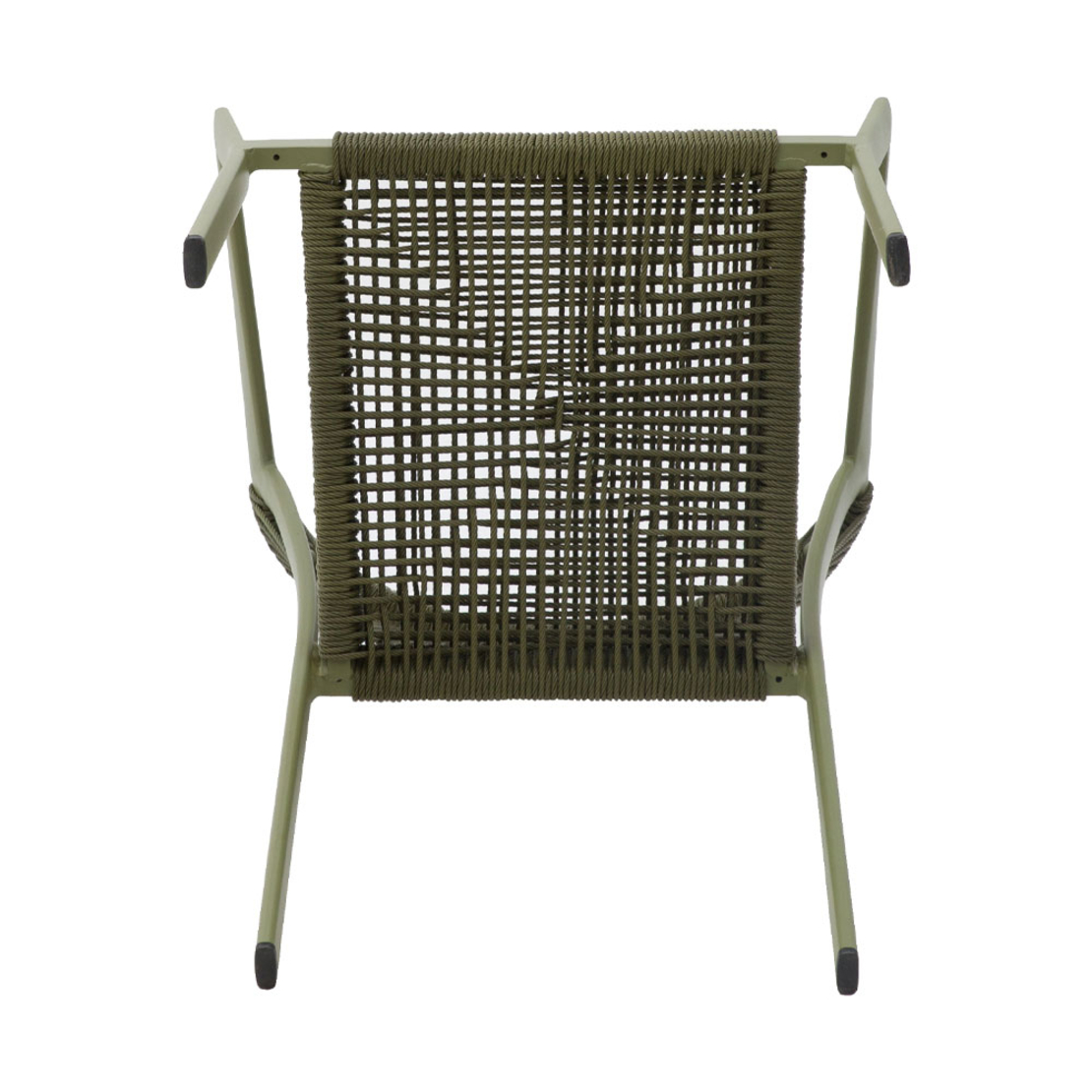 MAGIC ARMCHAIR ALUMINIUM OLIVE GREEN 56x59,5xH80cm PRC