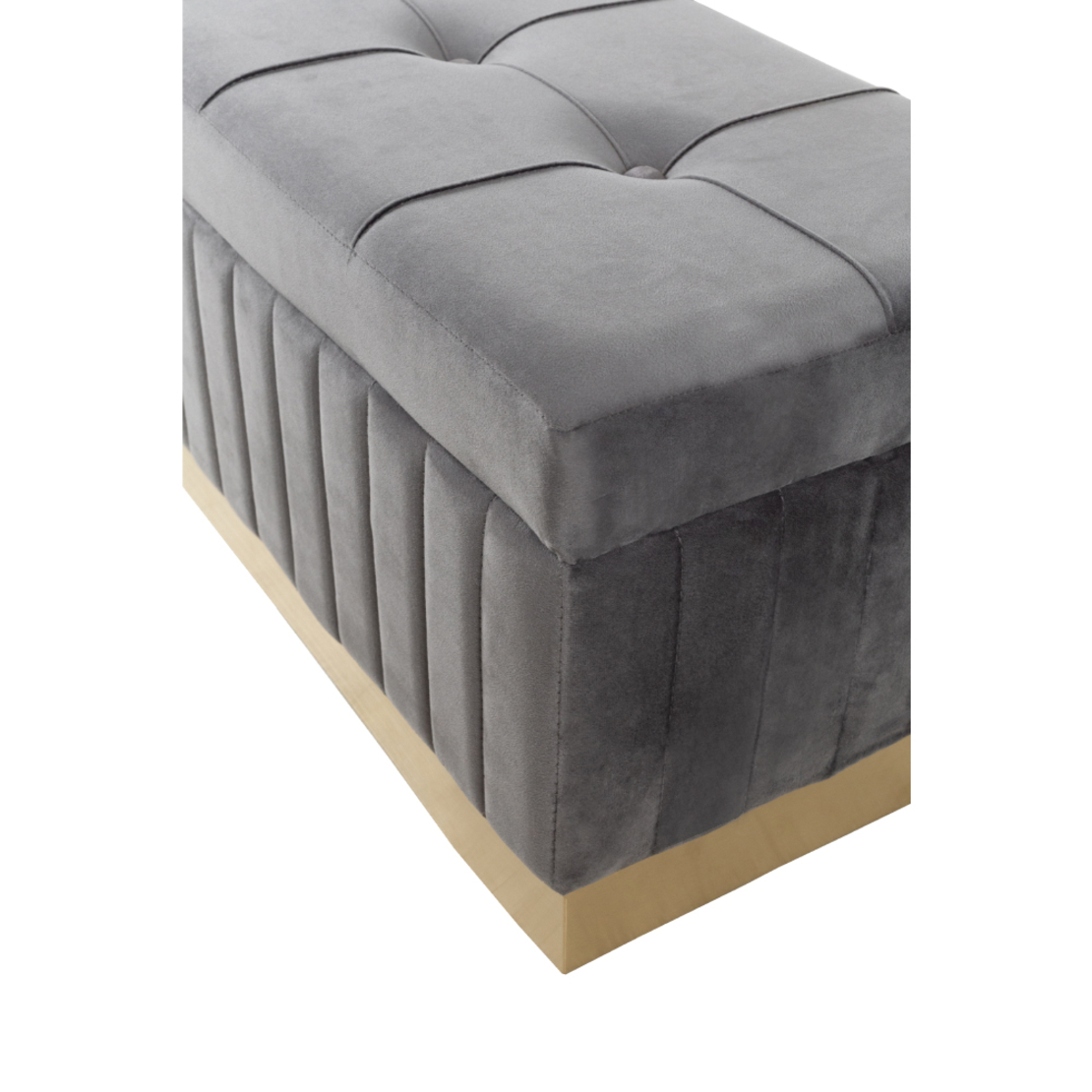 ICTUS STOOL FABRIC BLACK GREY GOLD E1 PRC