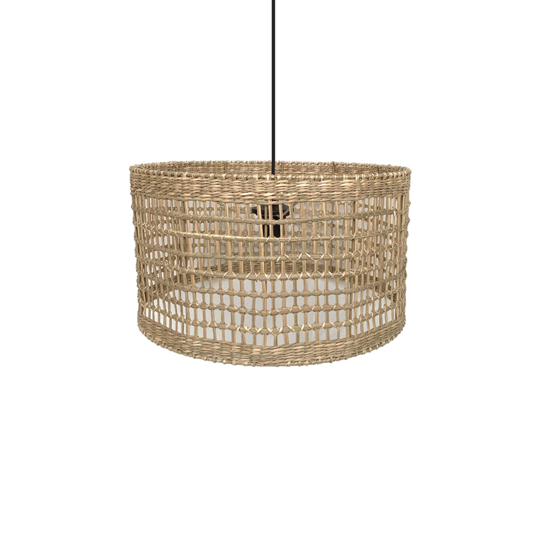 PAROS LAMP PENDANT SEAGRASS NATURAL 45x45xH25cm VN