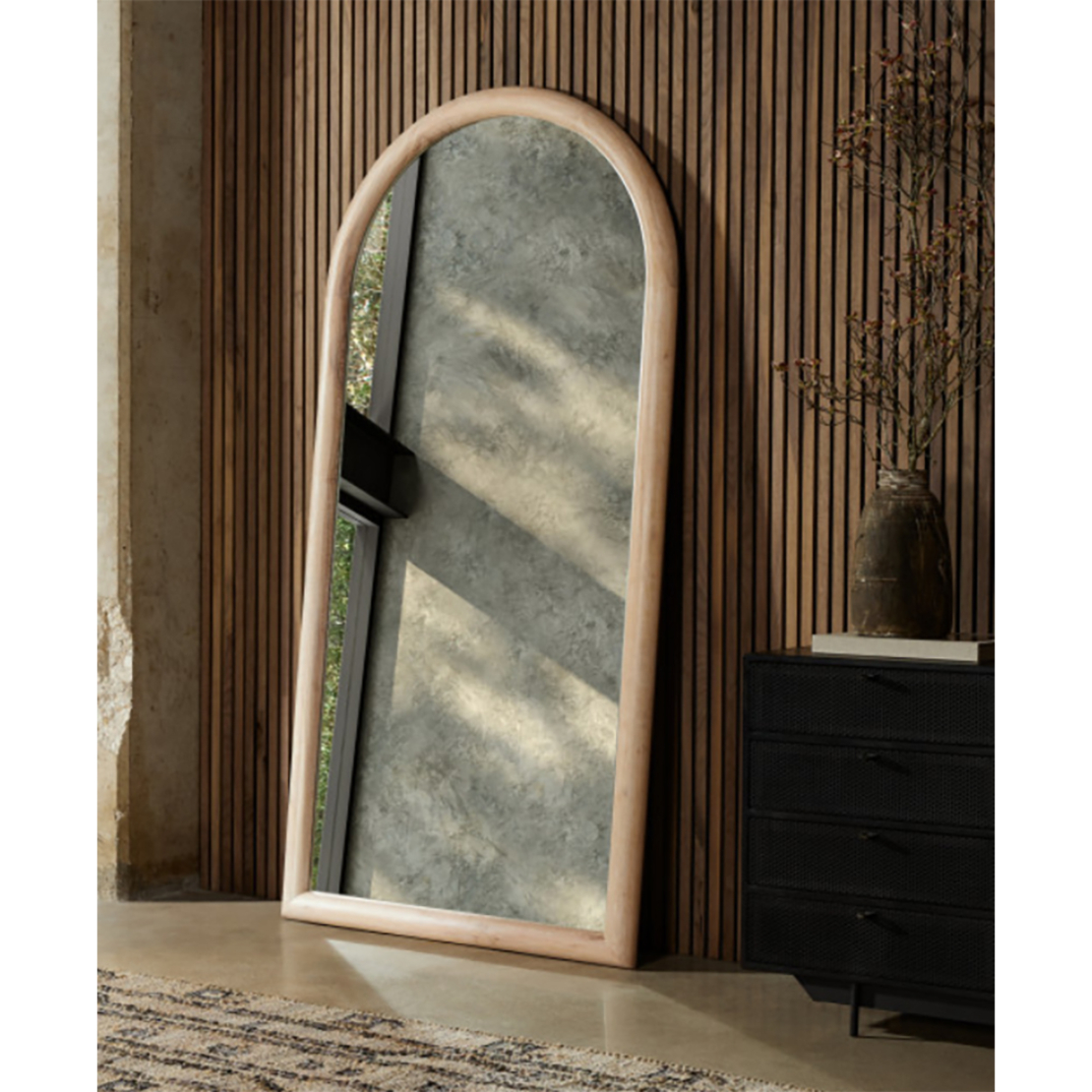 SCANDI MIRROR WOOD NATURAL 60xH160cm E1 PRC