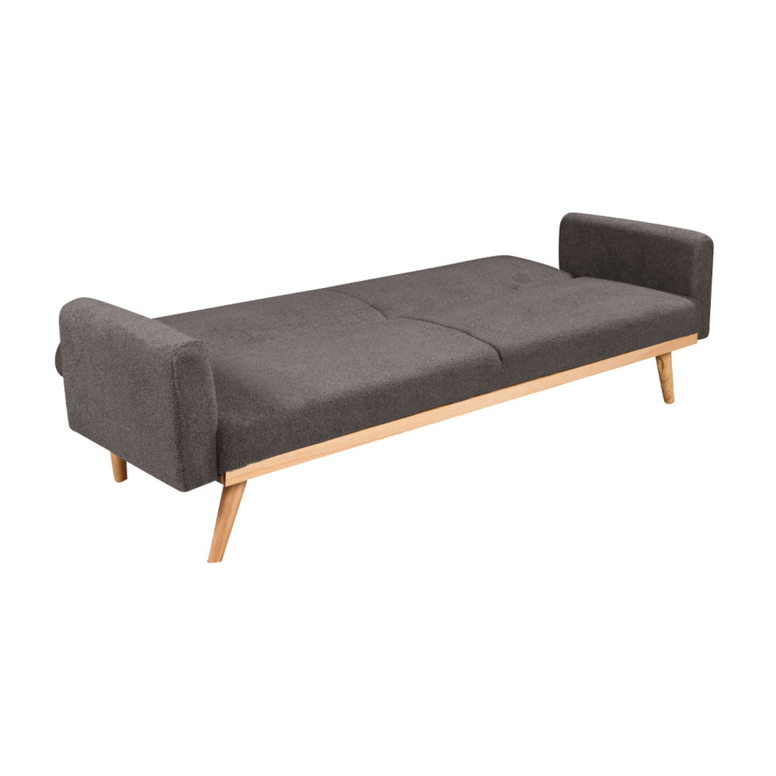 PANTA SOFA BED 3SEAT FABRIC GREY DARK E1 PRC