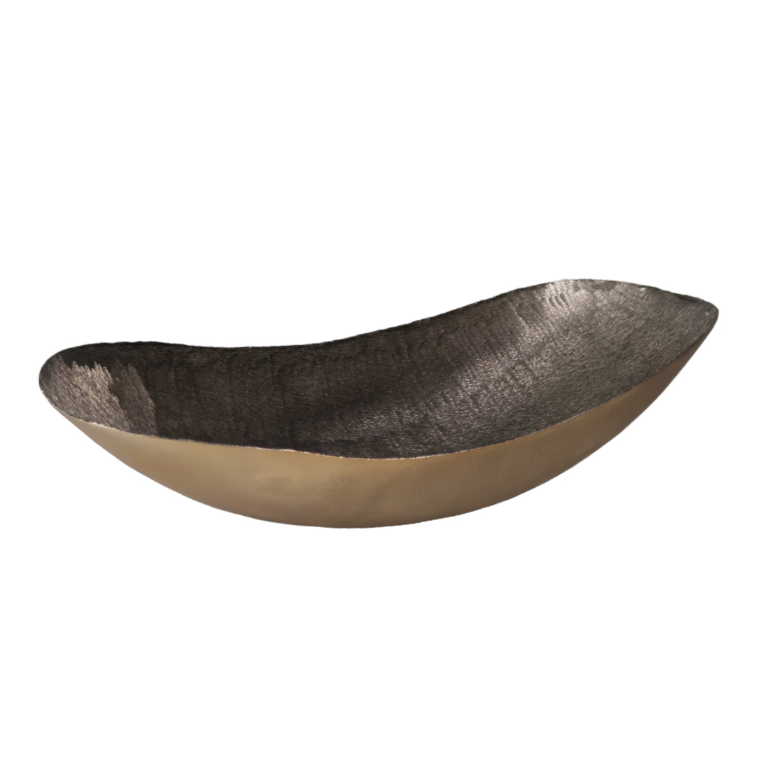 MARGO 1 BOWL ALUMINIUM GOLD SMOKE BLACK 61x25xH14c
