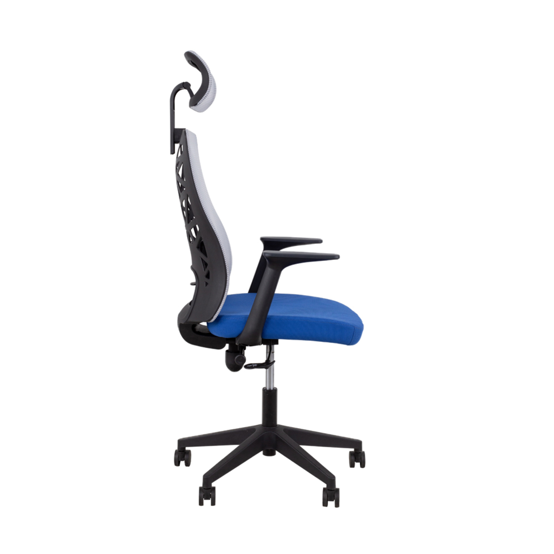 VITRIO CHAIR DESK FABRIC GREY BLUE 63x59xH127cm E1 PRC