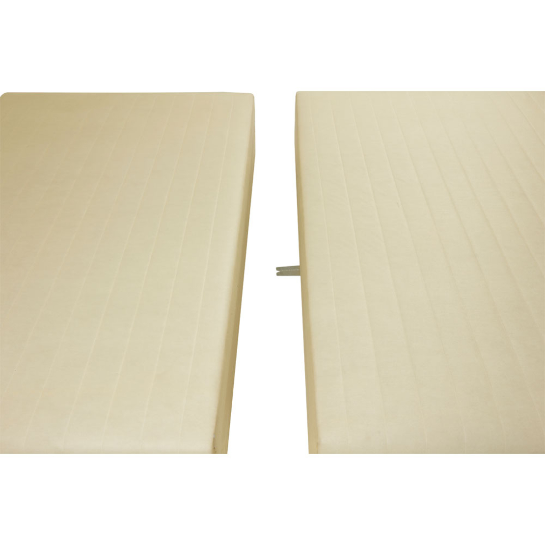 OVAL BED WITHOUT STORAGE (FOR MATTRESS 160x200cm) FABRIC OFF WHITE FABRIC E1 EU