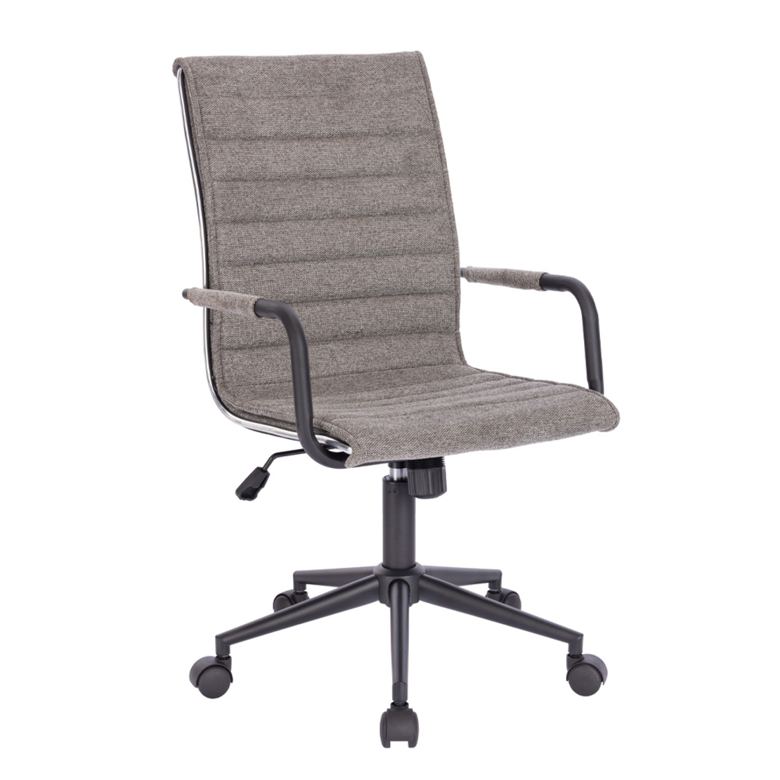 SENSO CHAIR DESK FABRIC GREY BLACK 52x60xH101,5cm