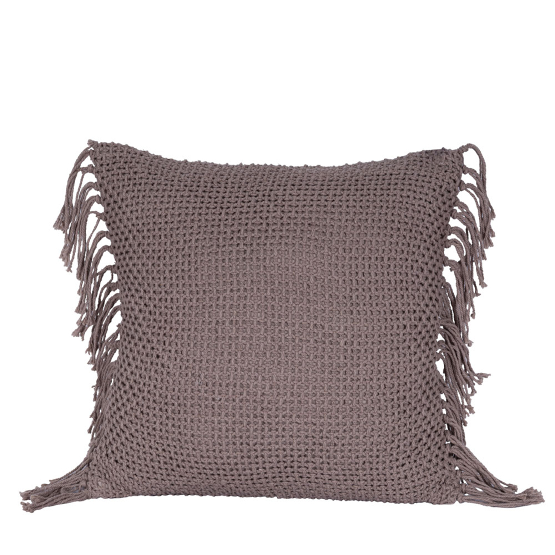 ARNAV DECOR CUSHION 45x45 FABRIC GREY DARK POLYESTER