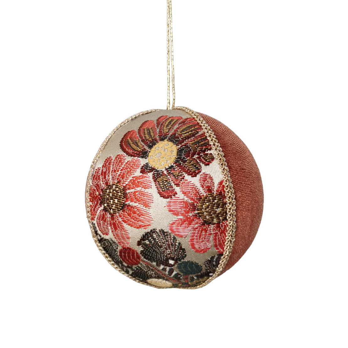 XMAS HARRODS BROCADE D BALL MULTICOLOR PRC