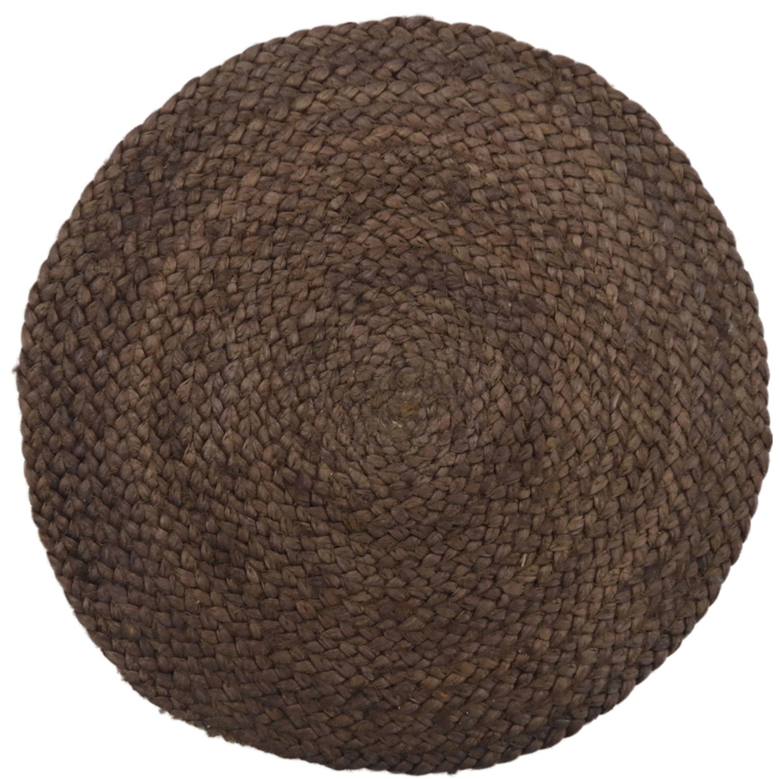 RONDO CARPET JUTE BROWN 120x120cm IN