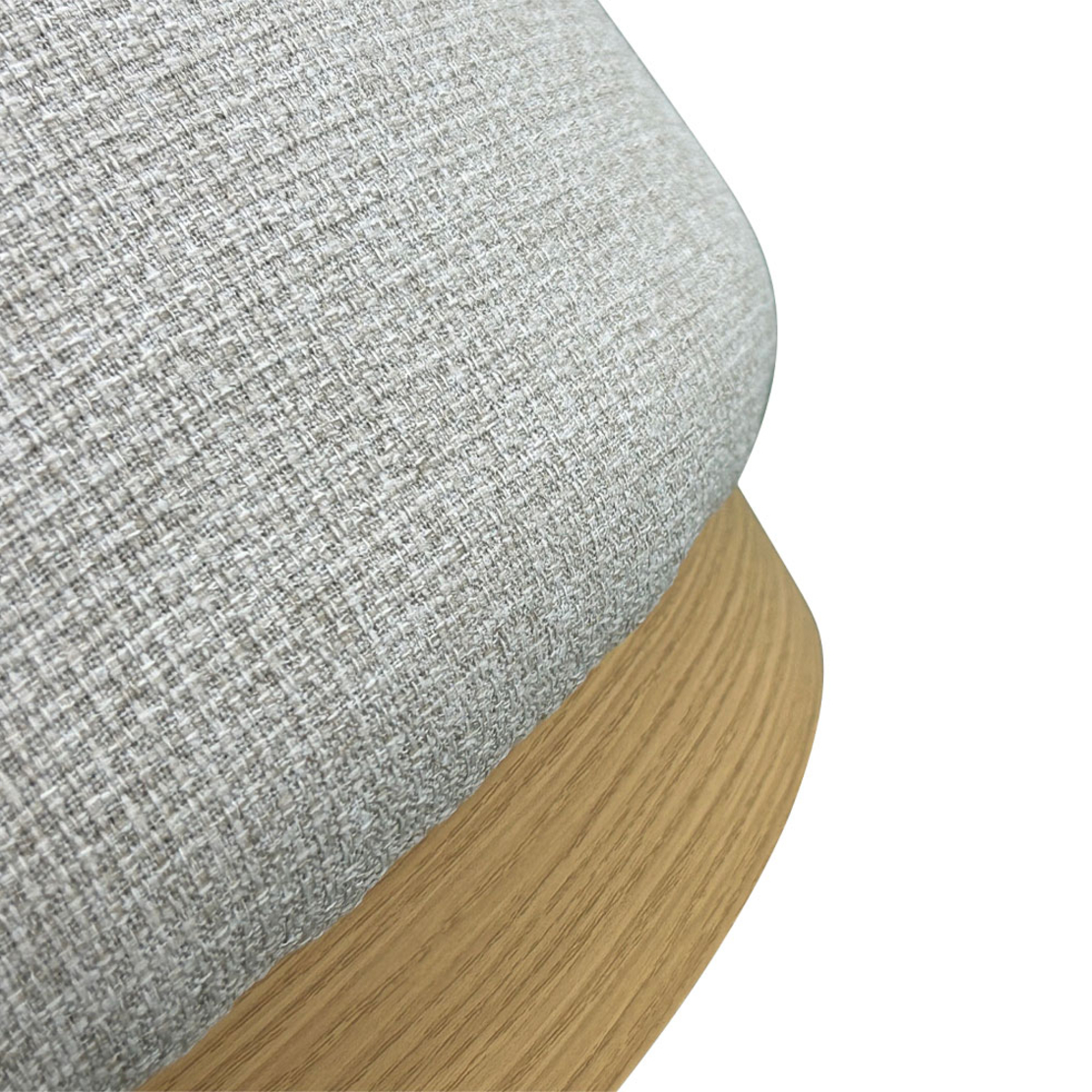 JELLY STOOL FABRIC WHITE E1 PRC